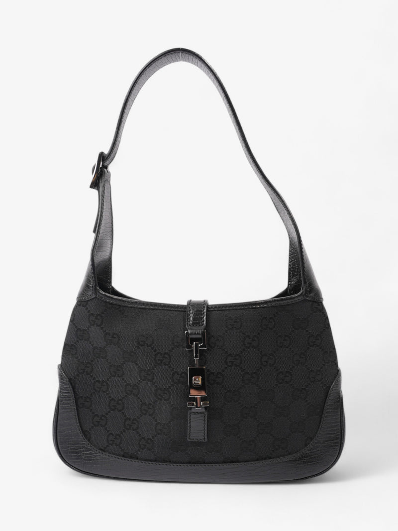 Gucci Jackie Black / GG Supreme Canvas