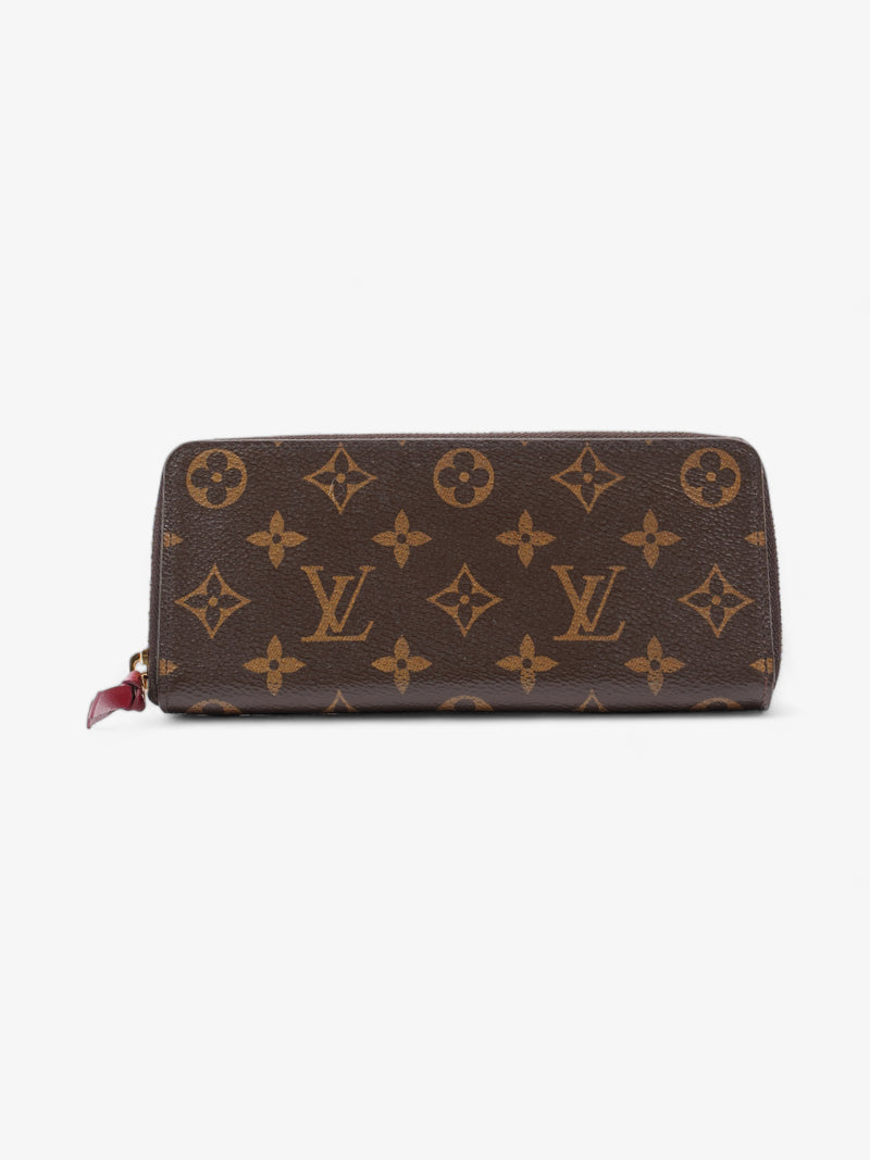 Louis Vuitton Clemence Wallet Monogram Coated Canvas
