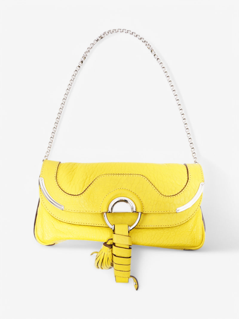  Celine Cabas Daydream Yellow Leather