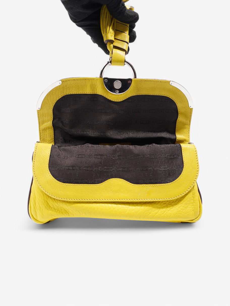 Celine Cabas Daydream Yellow Leather Image 6