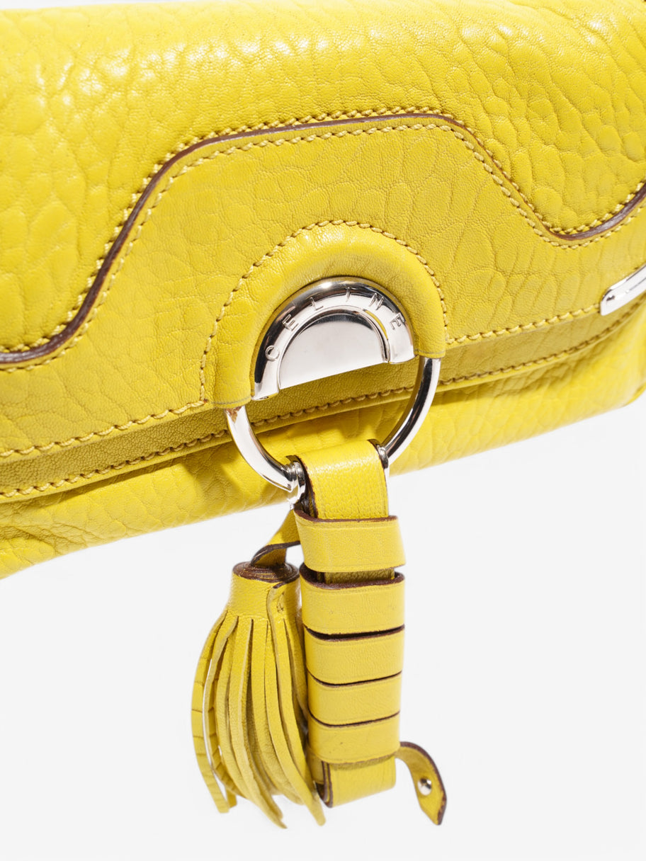 Celine Cabas Daydream Yellow Leather Image 7