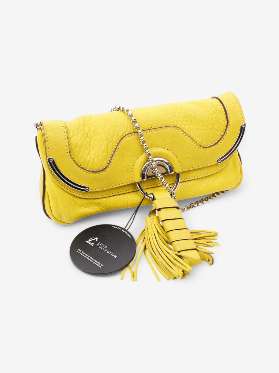 Celine Cabas Daydream Yellow Leather Image 9