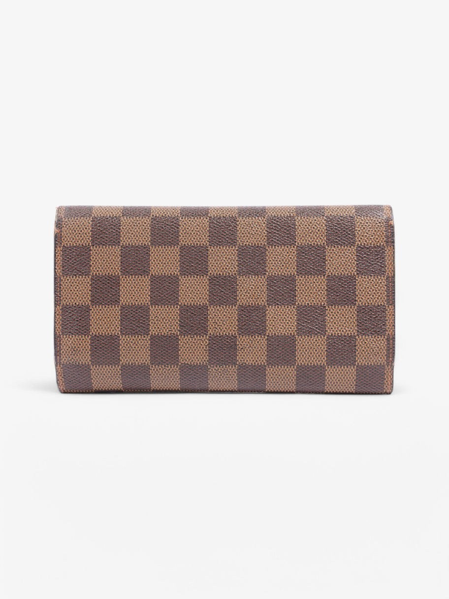 Louis Vuitton Portefeuille International Wallet Damier Ebene Coated Canvas Image 2