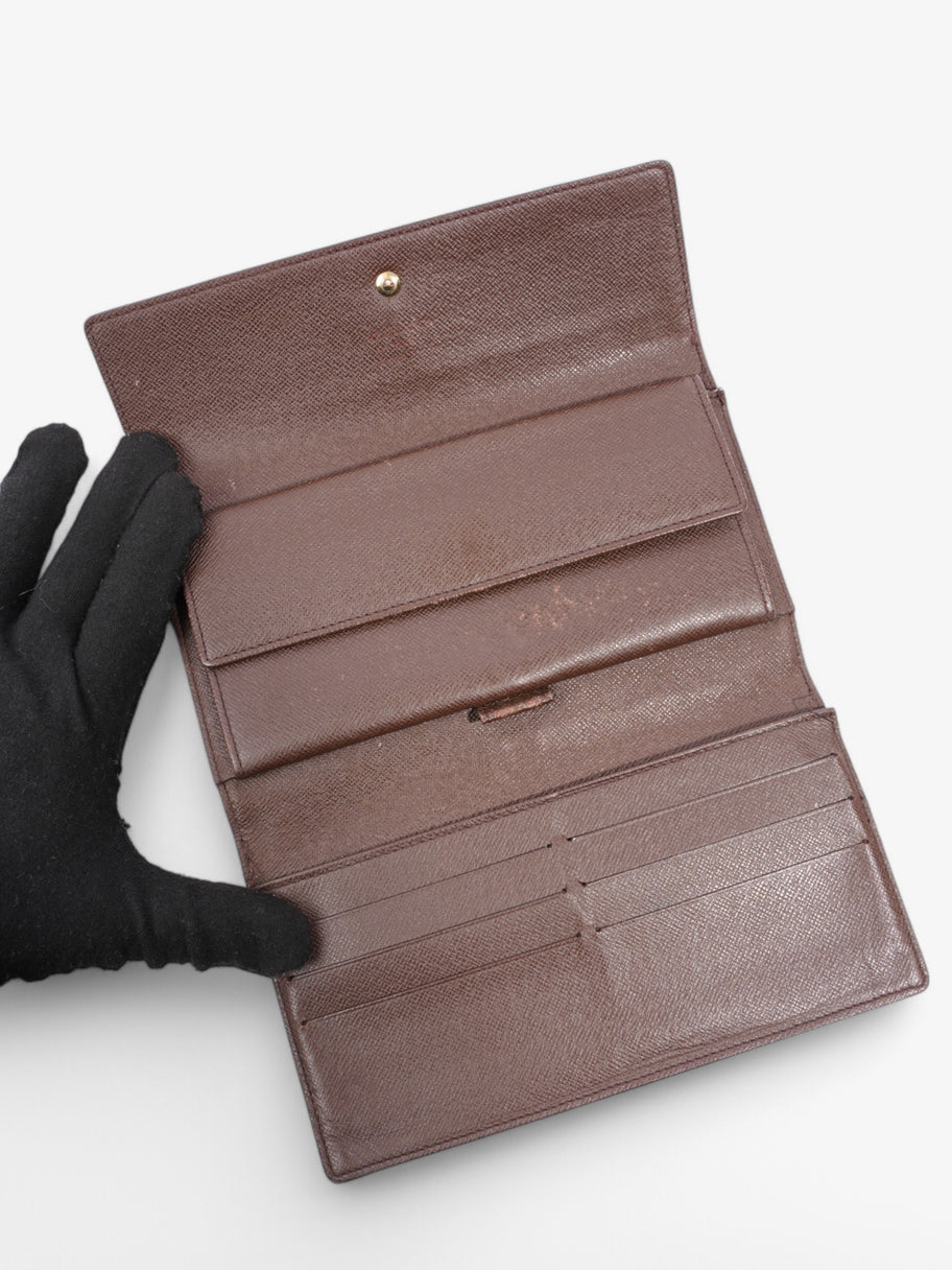 Louis Vuitton Portefeuille International Wallet Damier Ebene Coated Canvas Image 3
