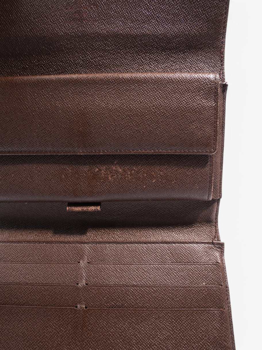 Louis Vuitton Portefeuille International Wallet Damier Ebene Coated Canvas Image 4