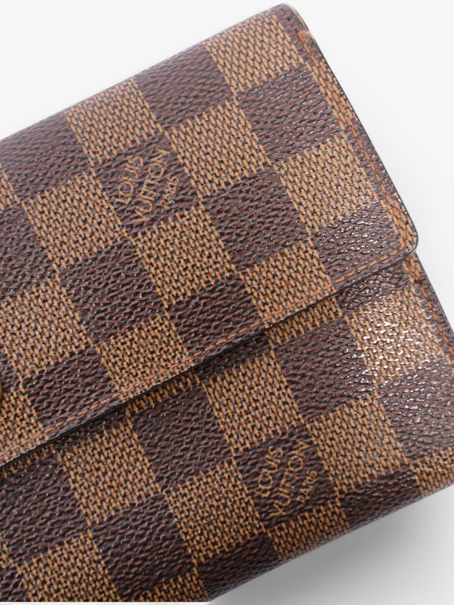 Louis Vuitton Portefeuille International Wallet Damier Ebene Coated Canvas Image 6