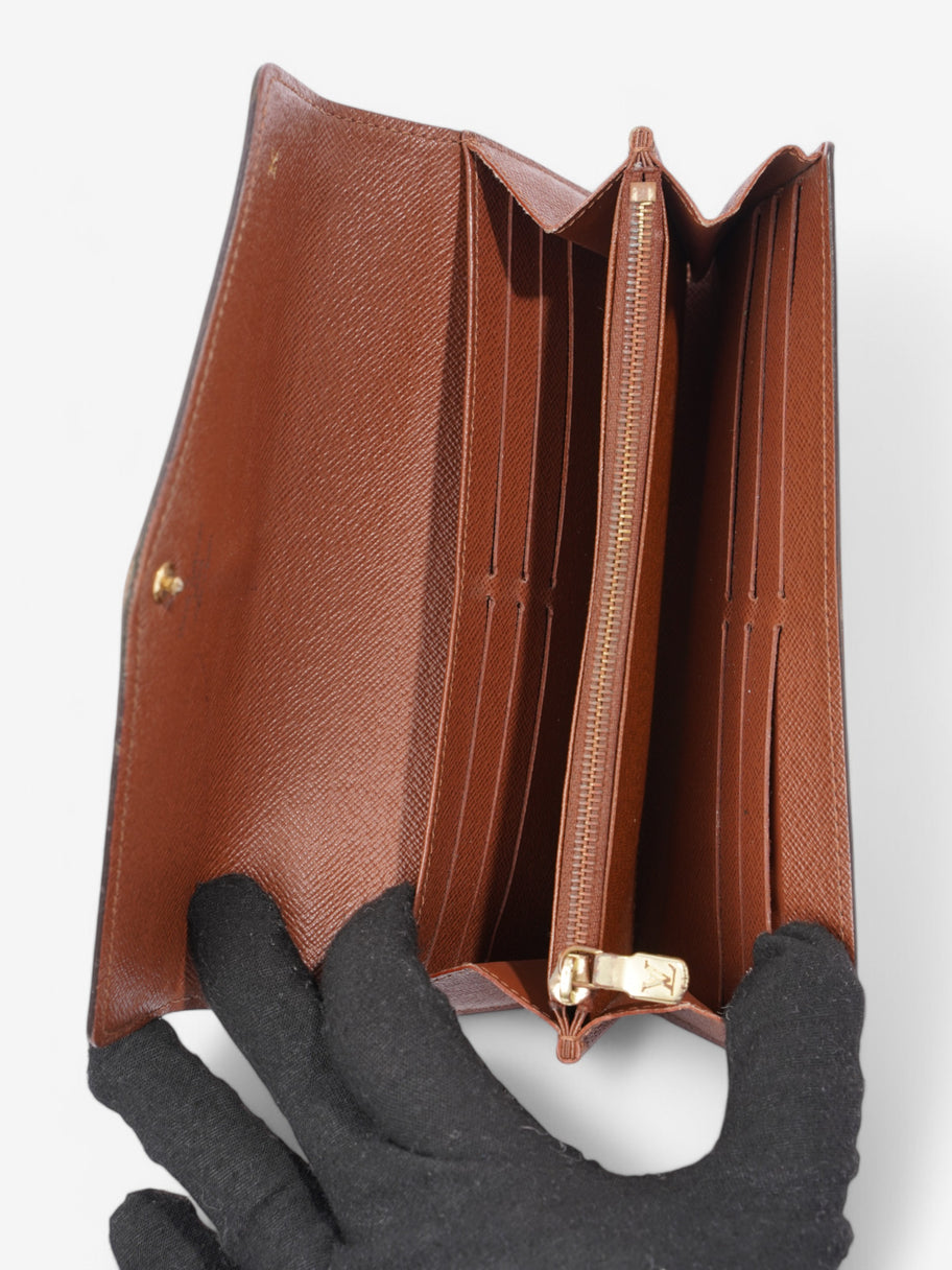 Louis Vuitton Sarah Wallet Monogram Coated Canvas Image 5