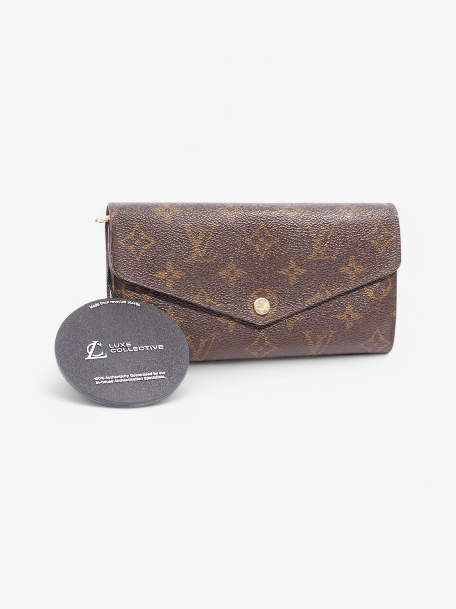 Louis Vuitton Sarah Wallet Monogram Coated Canvas Image 7