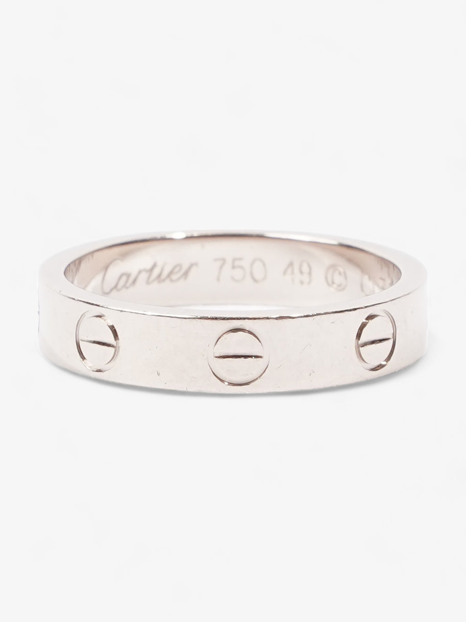 Cartier LOVE Wedding Band 18ct White Gold White Gold 49 Image 1