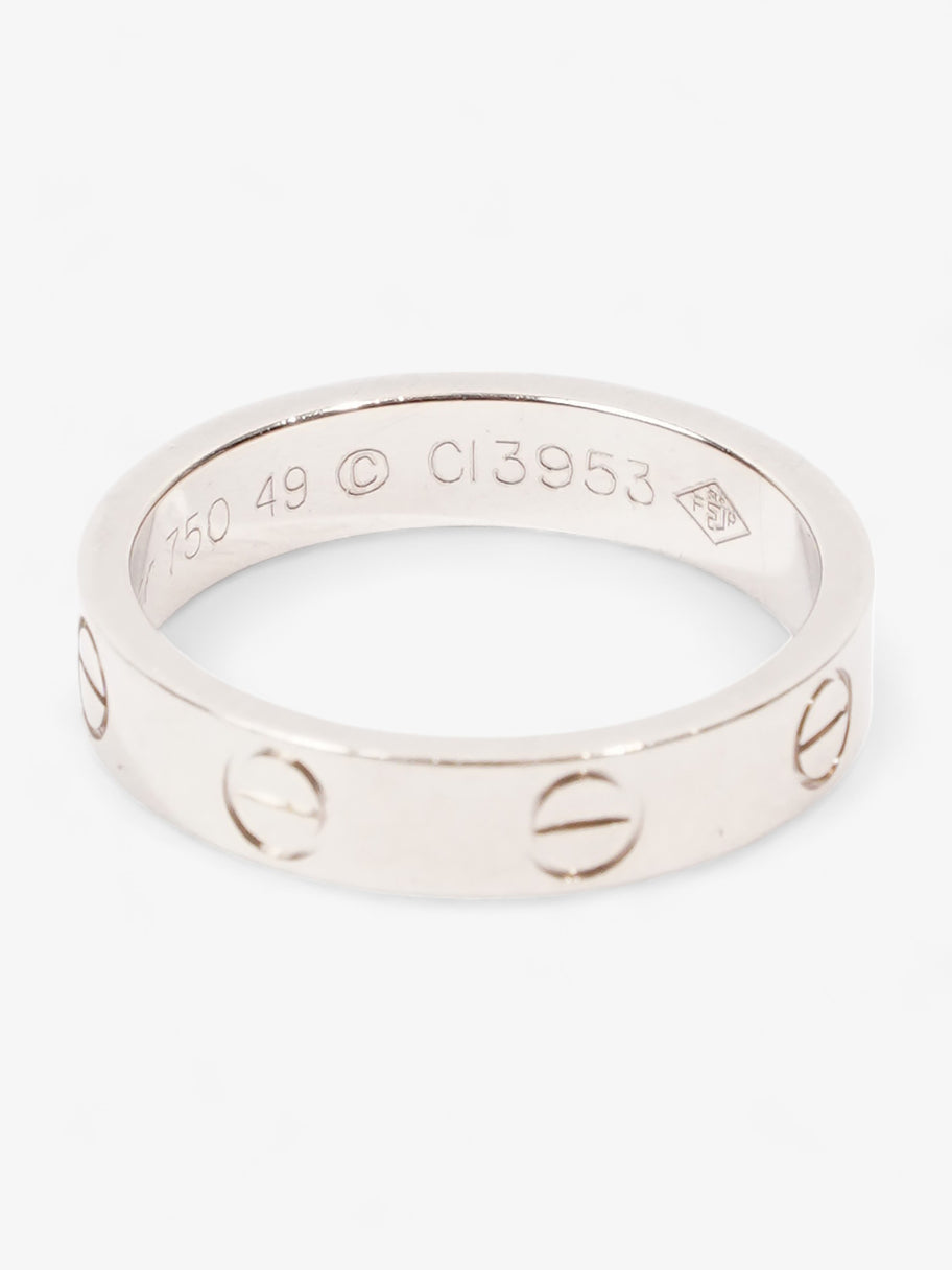 Cartier LOVE Wedding Band 18ct White Gold White Gold 49 Image 4