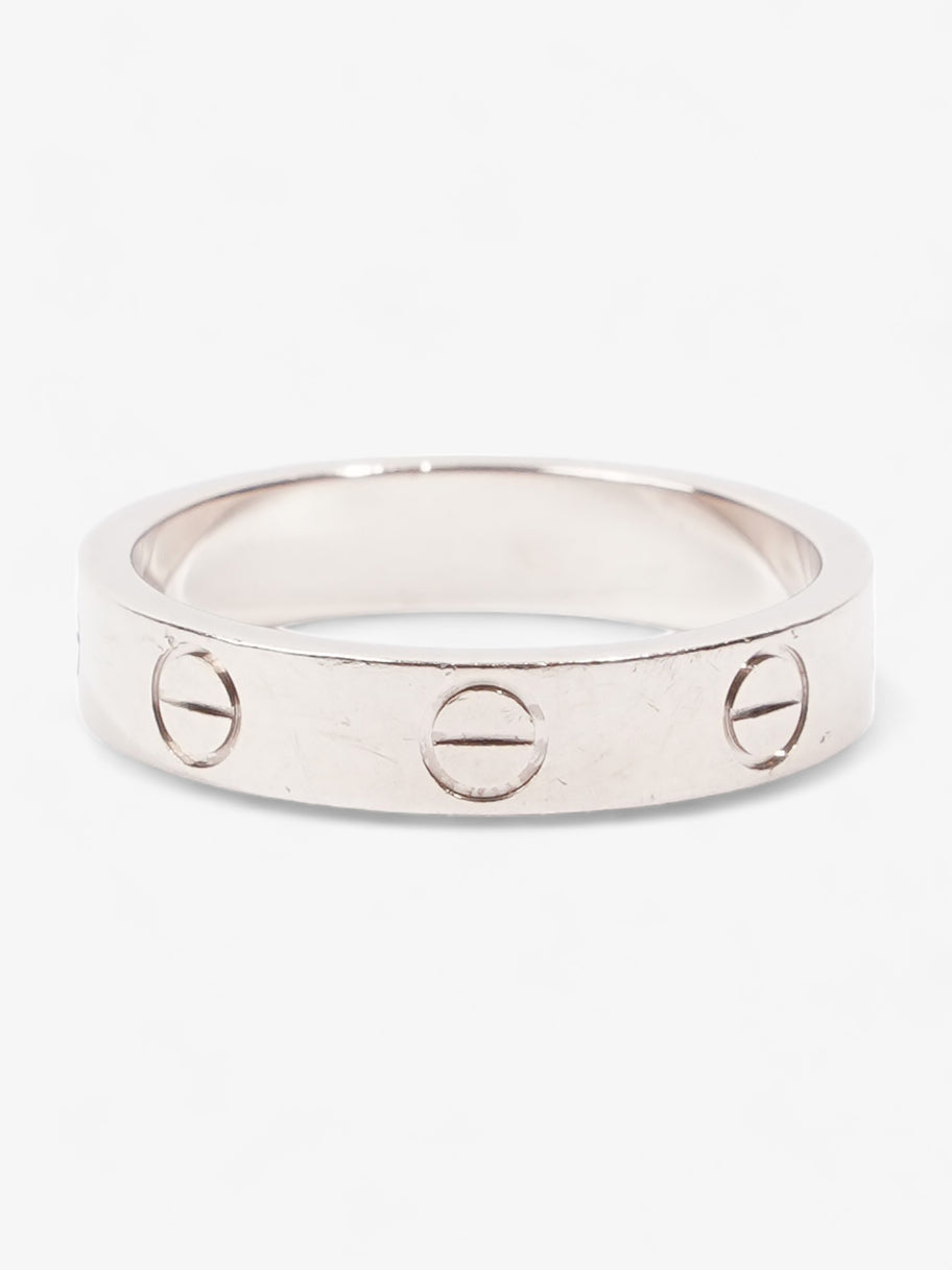 Cartier LOVE Wedding Band 18ct White Gold White Gold 49 Image 5