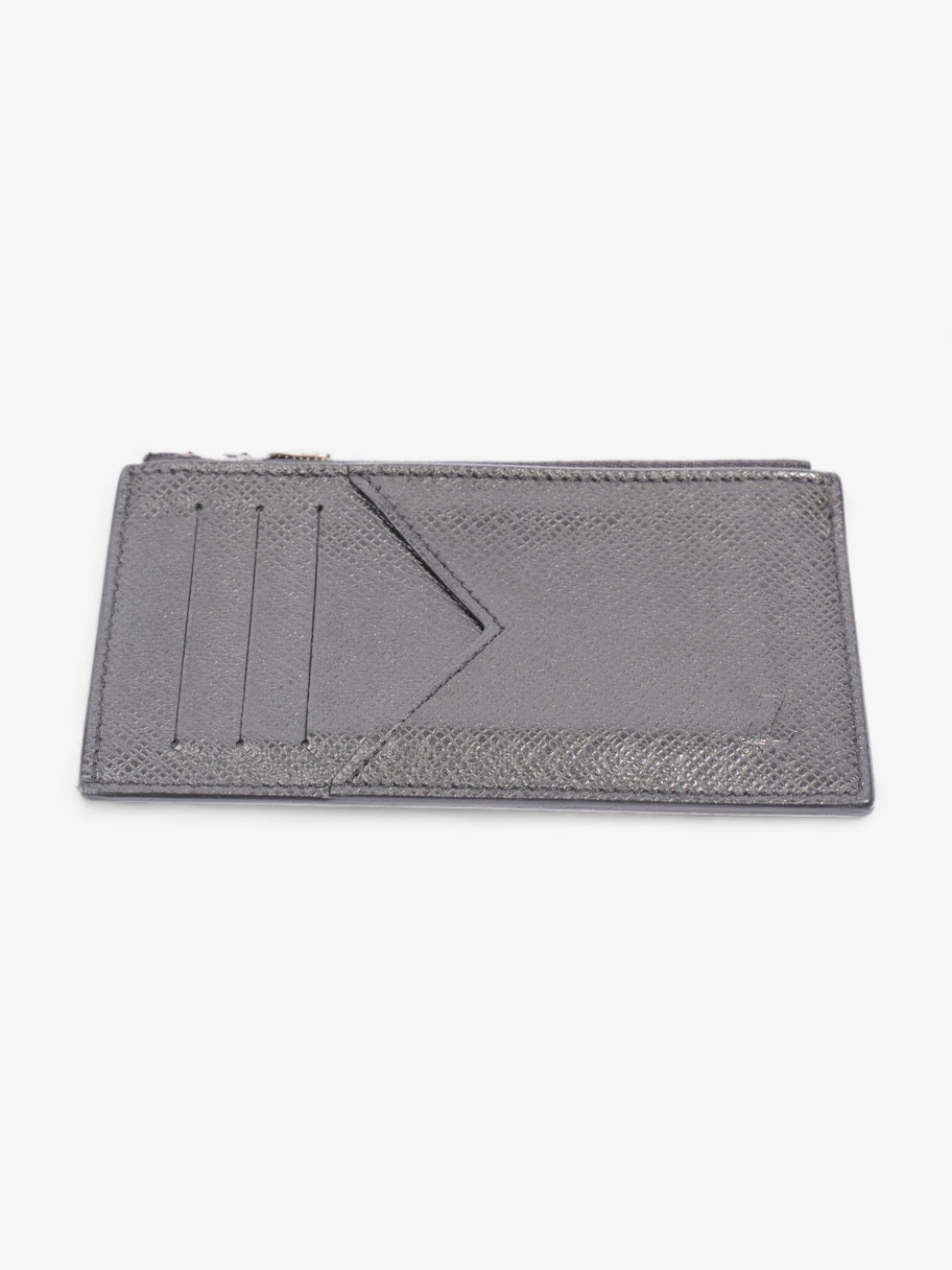 Louis Vuitton Card Holder Black Leather Image 3