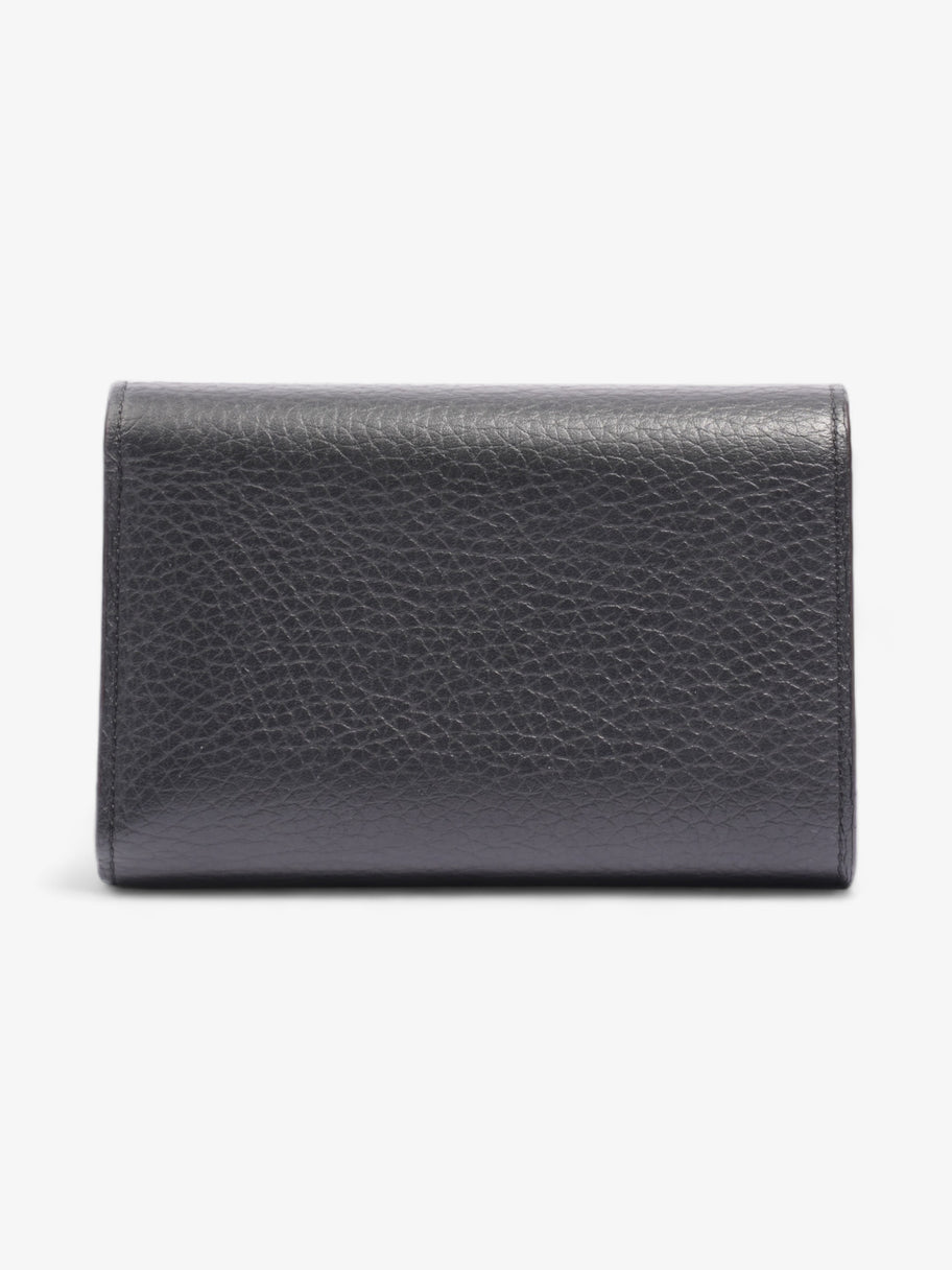 Louis Vuitton Capucine Wallet Black Leather Image 3