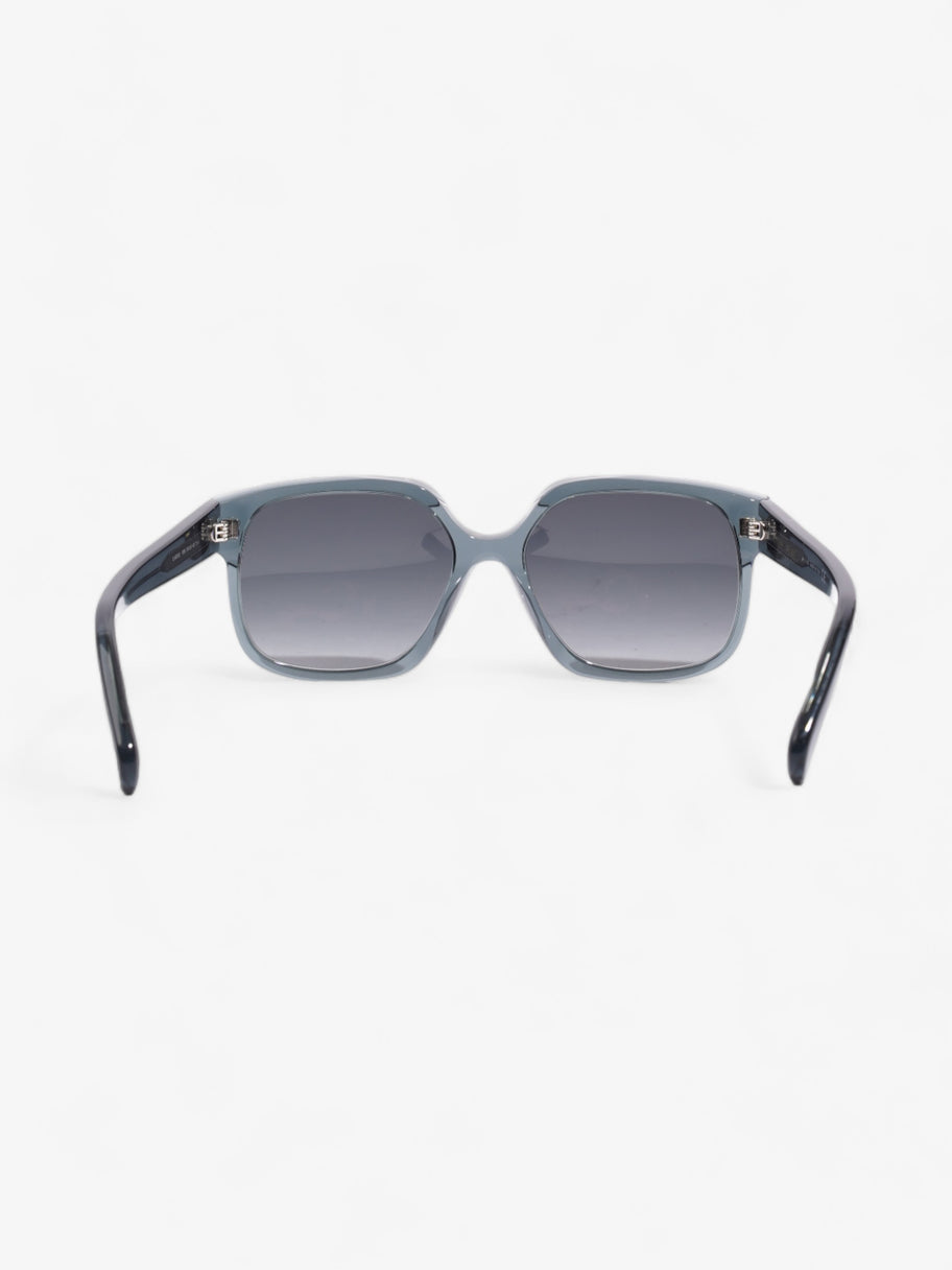 Celine Triomphe Sunglasses Blue Acetate 140mm Image 3