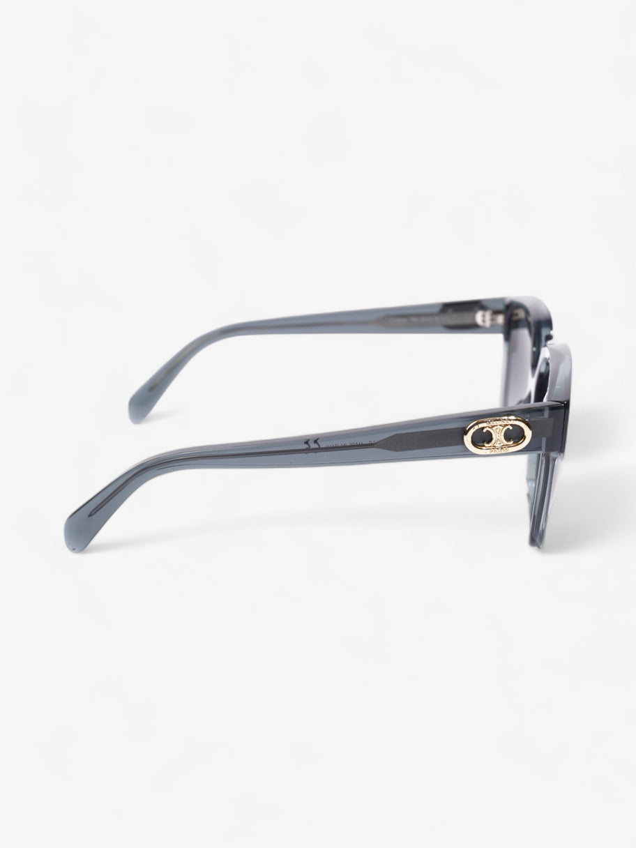 Celine Triomphe Sunglasses Blue Acetate 140mm Image 4