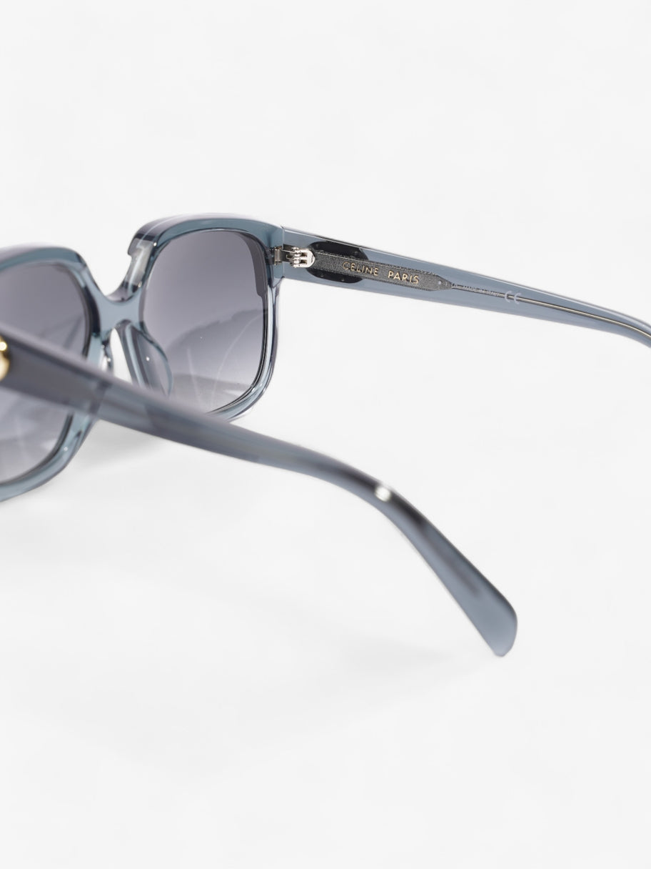 Celine Triomphe Sunglasses Blue Acetate 140mm Image 5