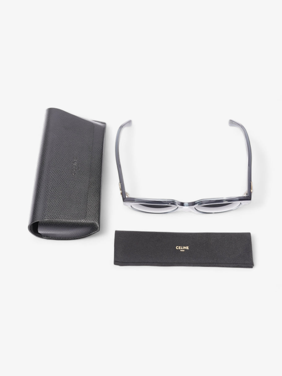 Celine Triomphe Sunglasses Blue Acetate 140mm Image 8