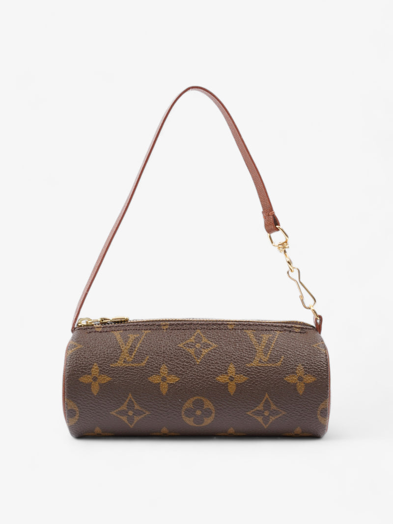  Papillon Monogram Coated Canvas Mini