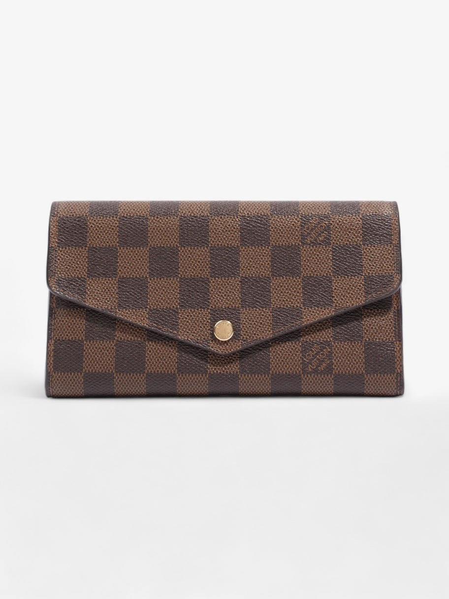 Louis Vuitton Sarah Wallet Damier Ebene Coated Canvas Image 1