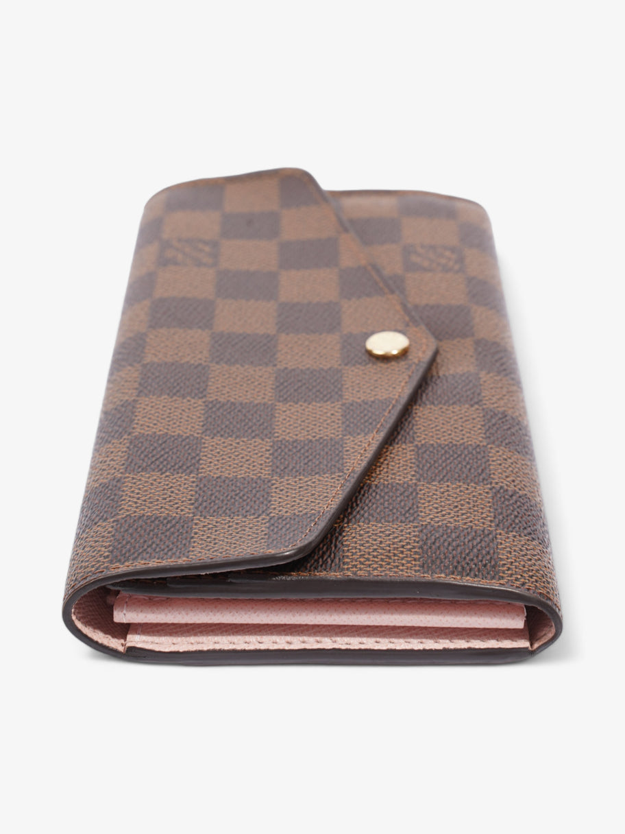 Louis Vuitton Sarah Wallet Damier Ebene Coated Canvas Image 4