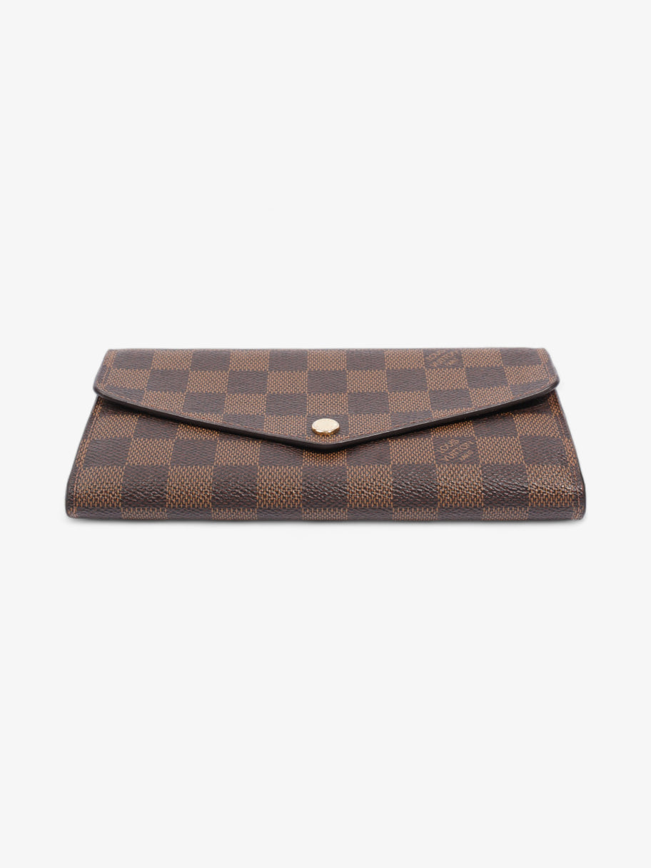 Louis Vuitton Sarah Wallet Damier Ebene Coated Canvas Image 5