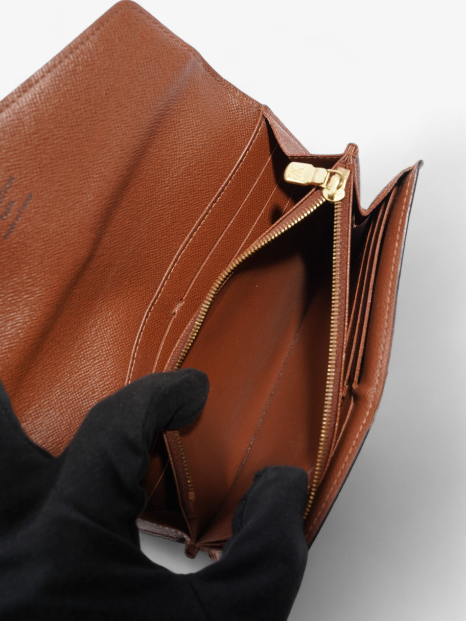Louis Vuitton Sarah Wallet Monogram Coated Canvas Image 6