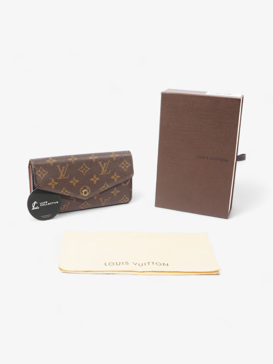 Louis Vuitton Sarah Wallet Monogram Coated Canvas Image 7