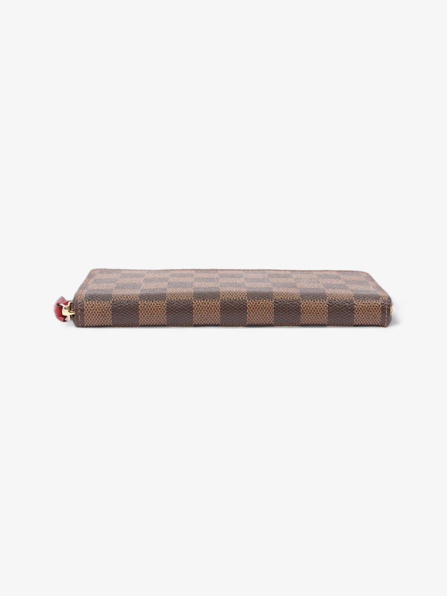 Louis Vuitton Clemence Wallet Monogram / Red Coated Canvas Image 5
