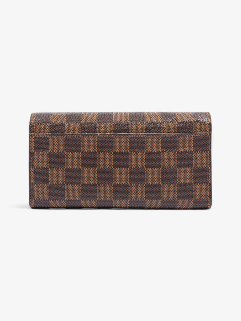 Louis Vuitton Sarah Wallet Damier Ebene Coated Canvas Image 3