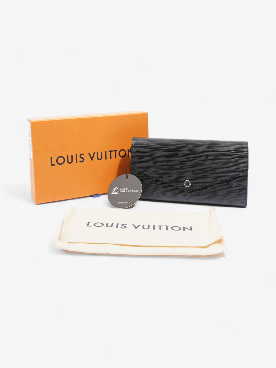 Louis Vuitton Sarah Wallet Black Epi Leather Image 9
