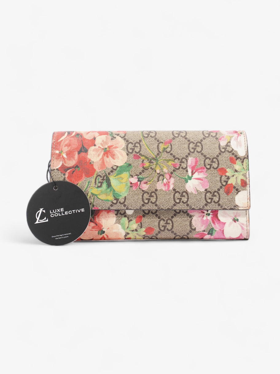 Gucci Continental Wallet Bloom Monogram Coated Canvas Image 7