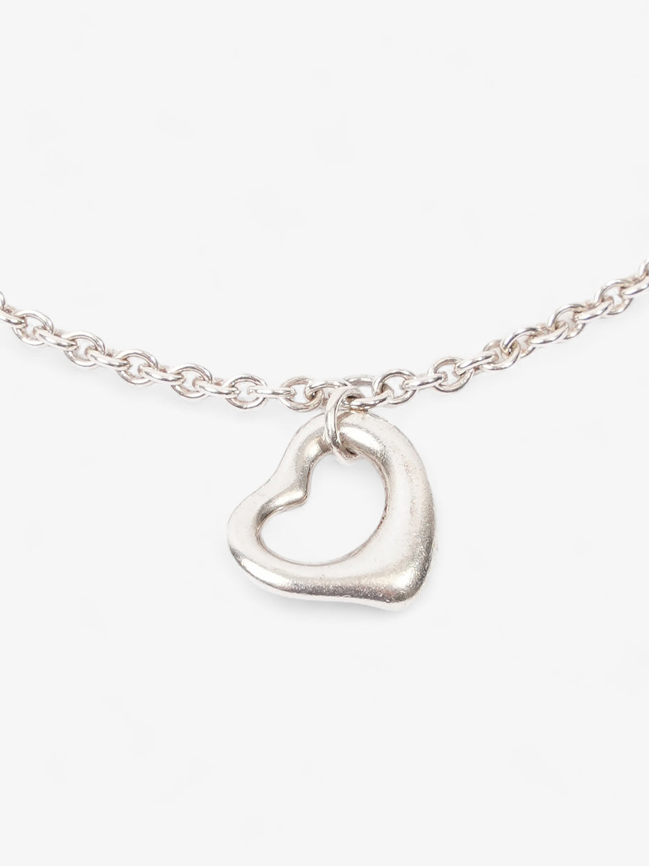 Tiffany and Co Elsa Peretti Open Heart Bracelet Silver Silver Sterling Image 2