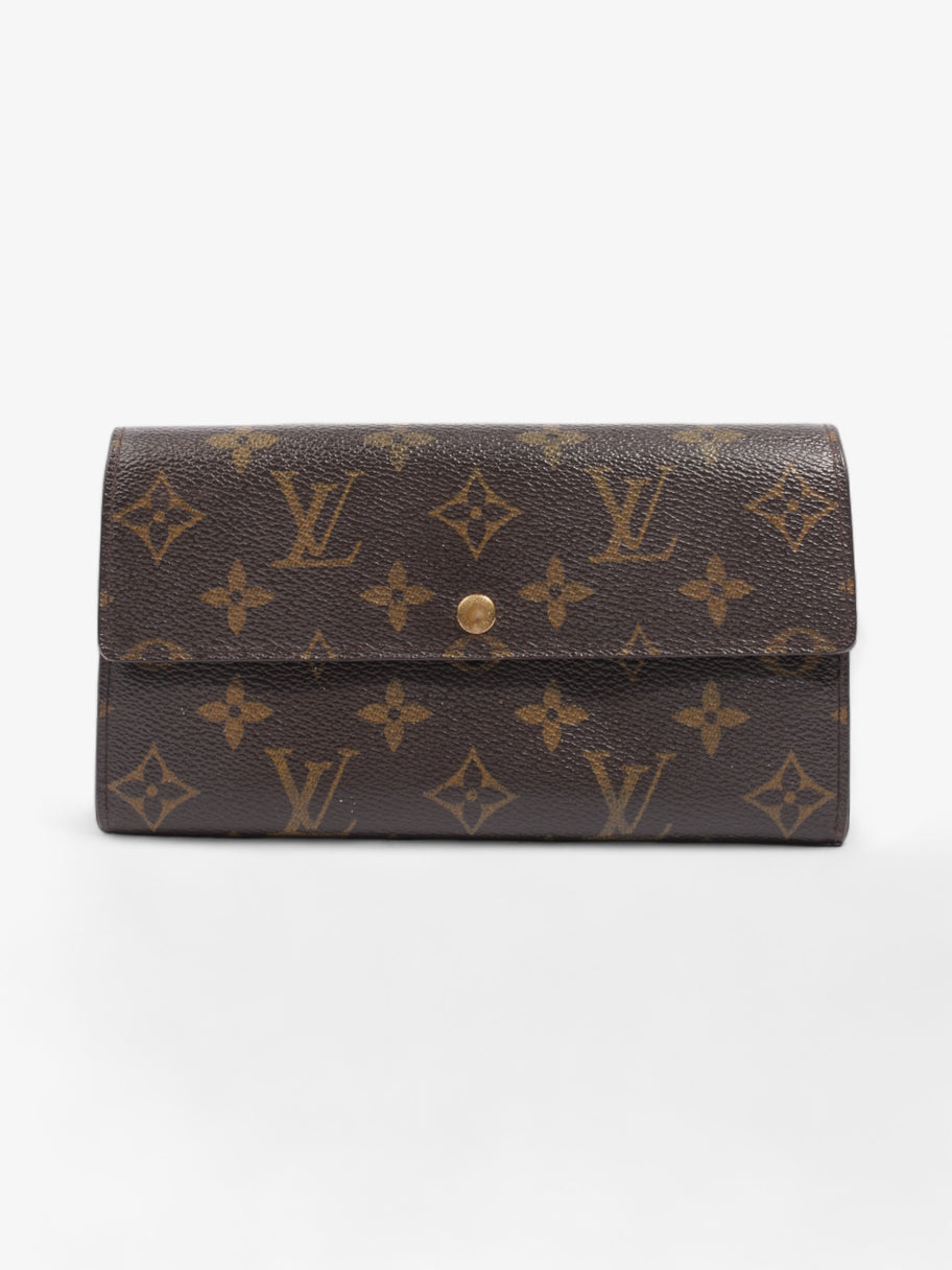 Louis Vuitton Sarah Wallet Monogram Coated Canvas Image 1