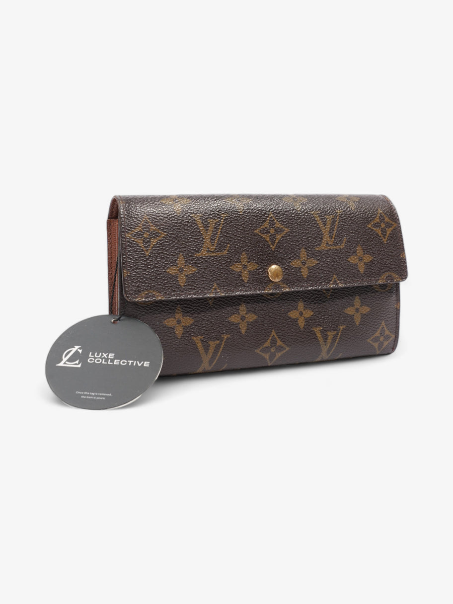 Louis Vuitton Sarah Wallet Monogram Coated Canvas Image 8