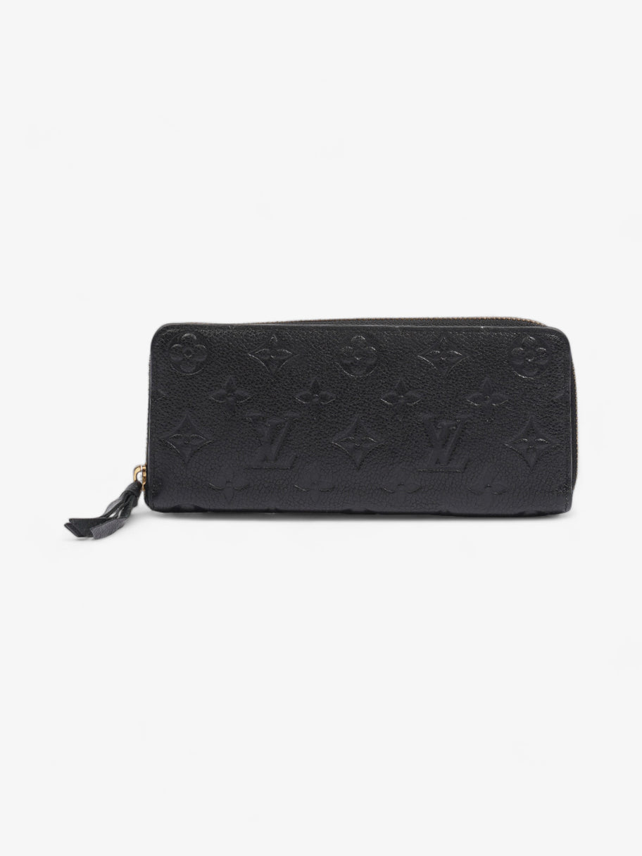 Louis Vuitton Clémence Wallet Black Leather Image 1