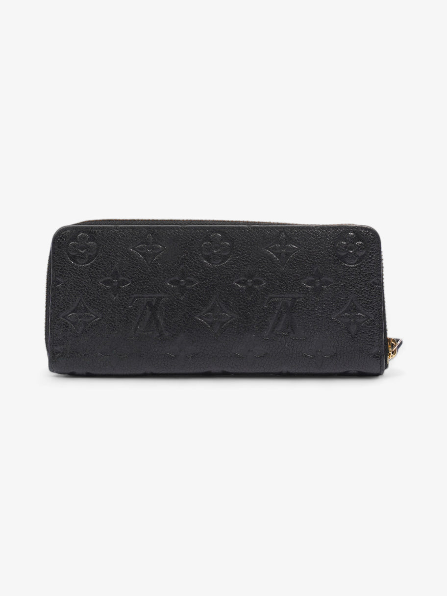 Louis Vuitton Clémence Wallet Black Leather Image 2