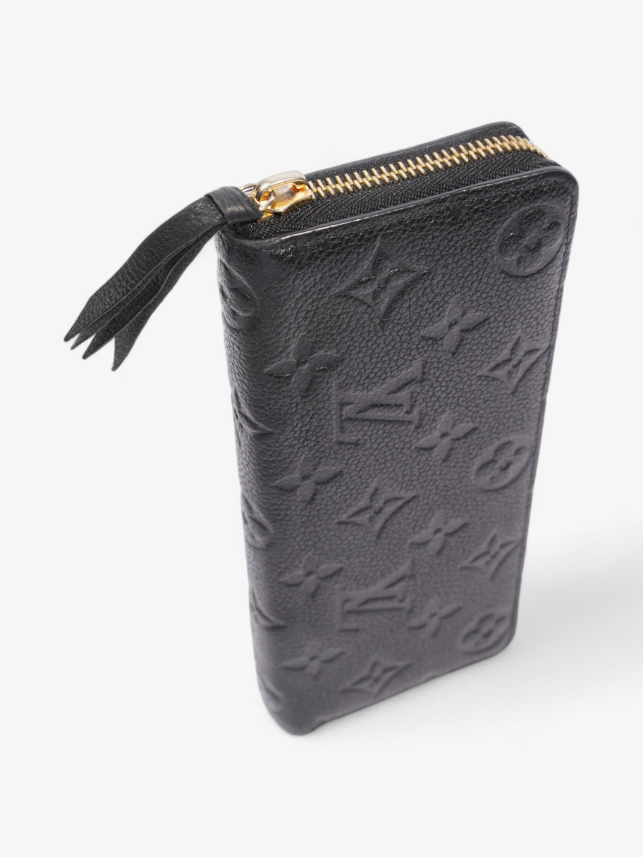 Louis Vuitton Clémence Wallet Black Leather Image 6