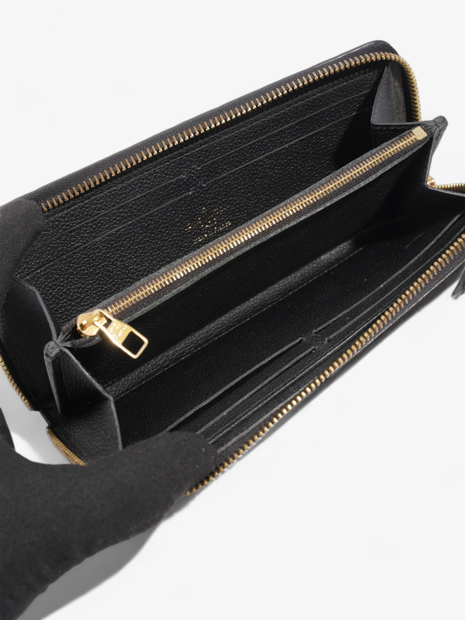 Louis Vuitton Clémence Wallet Black Leather Image 7