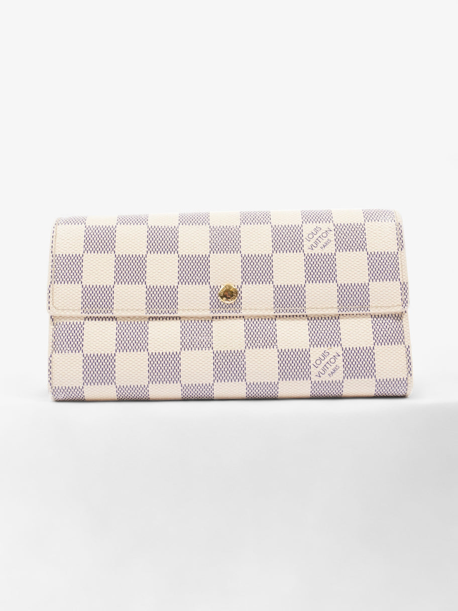 Louis Vuitton Sarah Wallet Damier Azur Coated Canvas Image 1