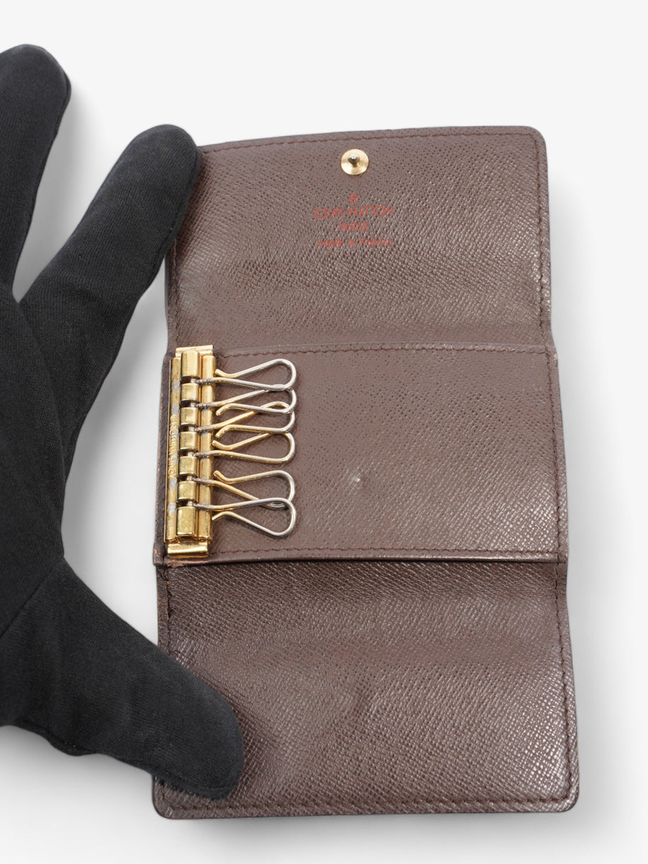 Louis Vuitton 6 Key Holder Damier Ebene Coated Canvas Image 5