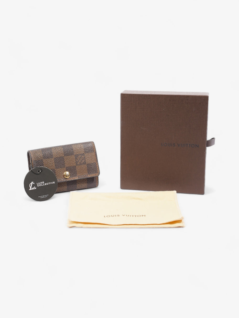 Louis Vuitton 6 Key Holder Damier Ebene Coated Canvas Image 6