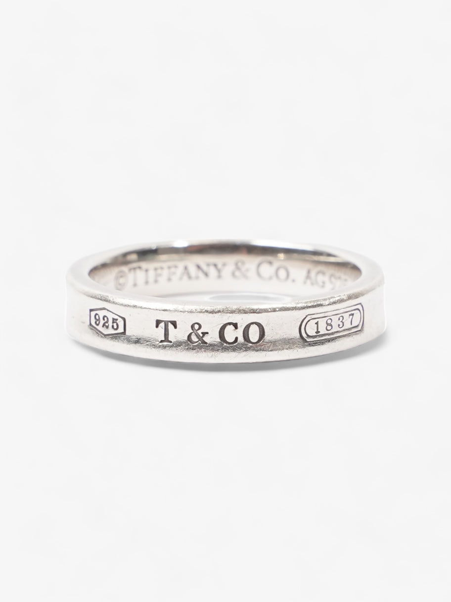 Tiffany and Co Tiffany 1837 Narrow Ring Silver Silver Sterling 56mm Image 1