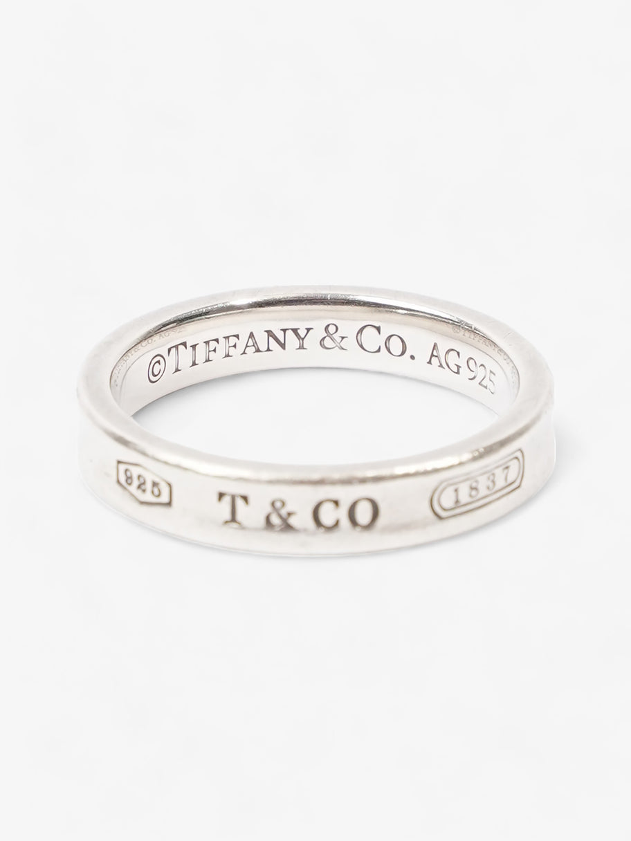Tiffany and Co Tiffany 1837 Narrow Ring Silver Silver Sterling 56mm Image 3
