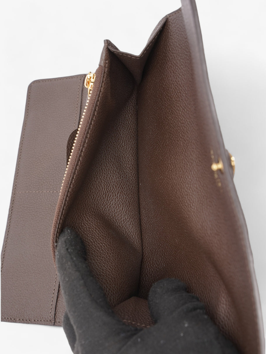 Louis Vuitton Virtuose Terre Wallet Brown Empreinte Leather Image 8