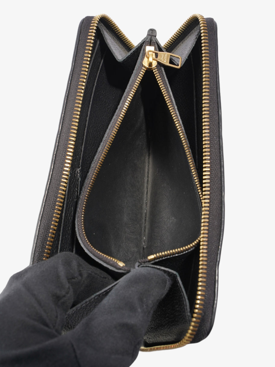 Louis Vuitton Clemence Wallet Black Empreinte Leather Image 5