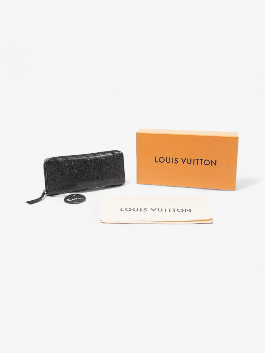 Louis Vuitton Clemence Wallet Black Empreinte Leather Image 6