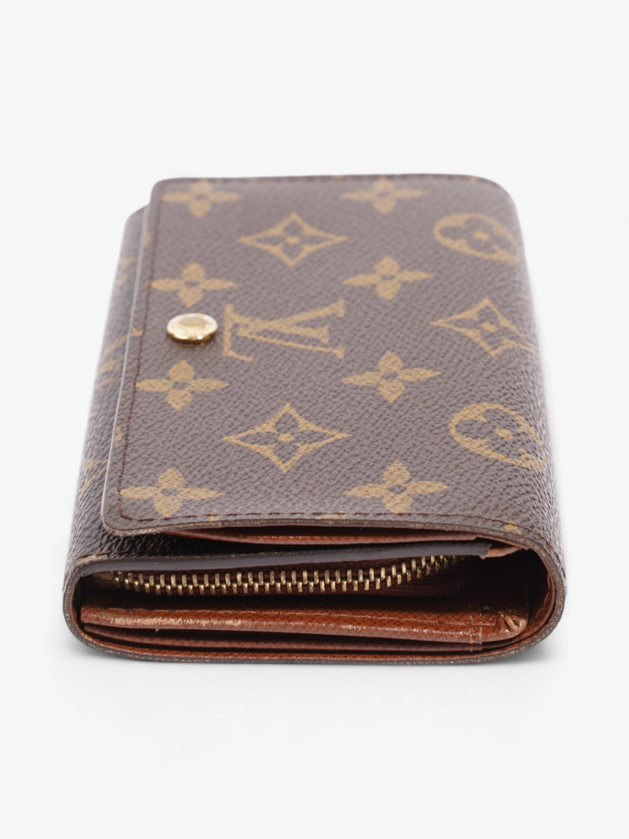 Louis Vuitton Compact Wallet Monogram Coated Canvas Image 3