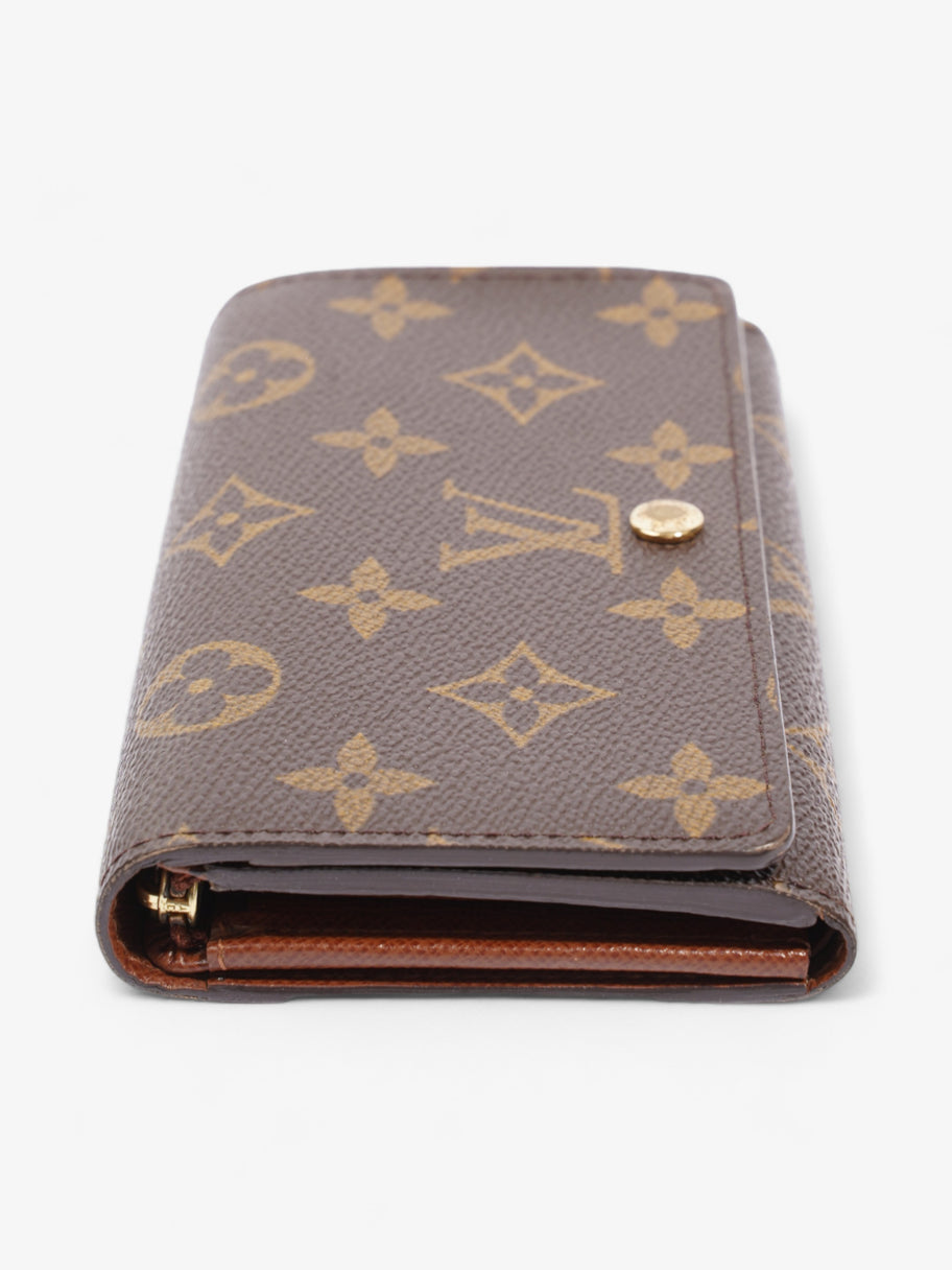 Louis Vuitton Compact Wallet Monogram Coated Canvas Image 4