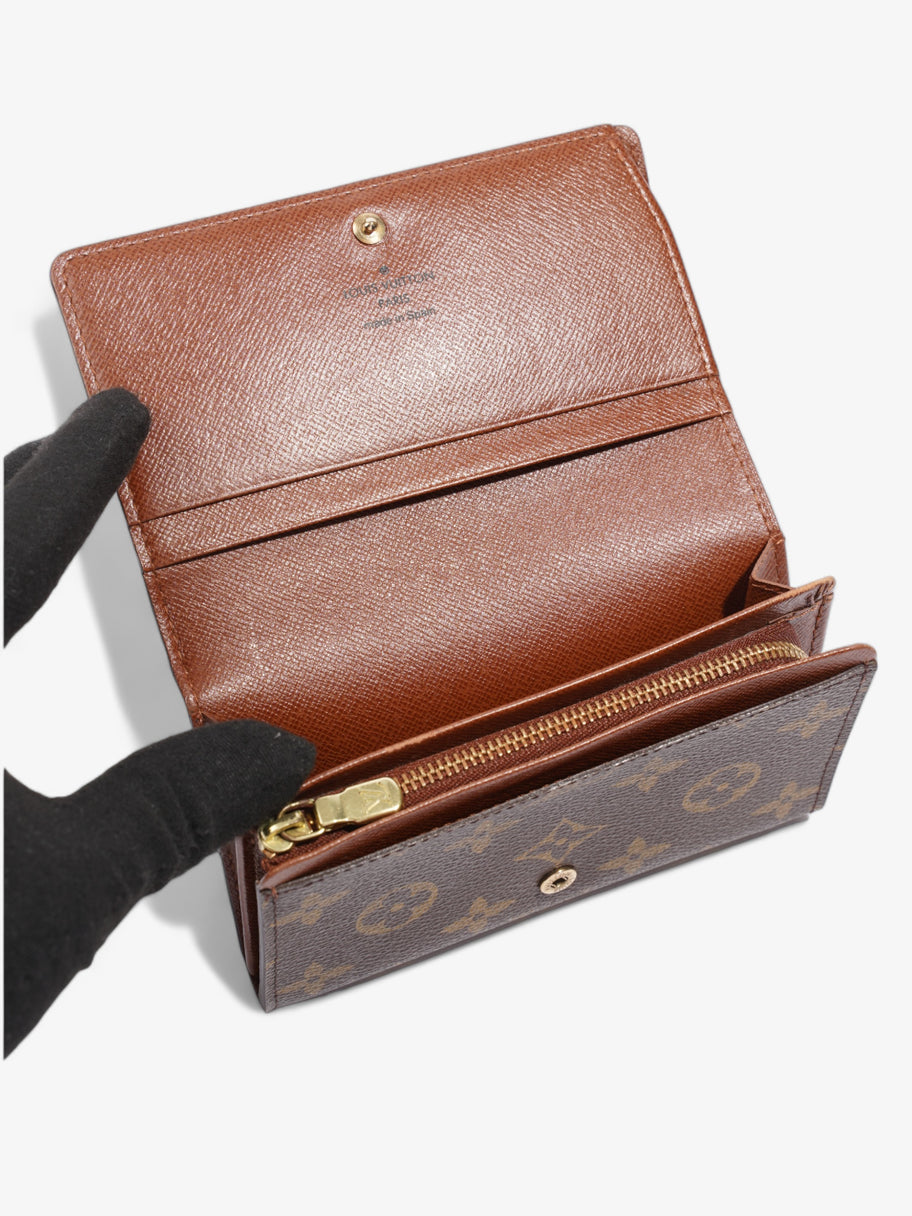 Louis Vuitton Compact Wallet Monogram Coated Canvas Image 7
