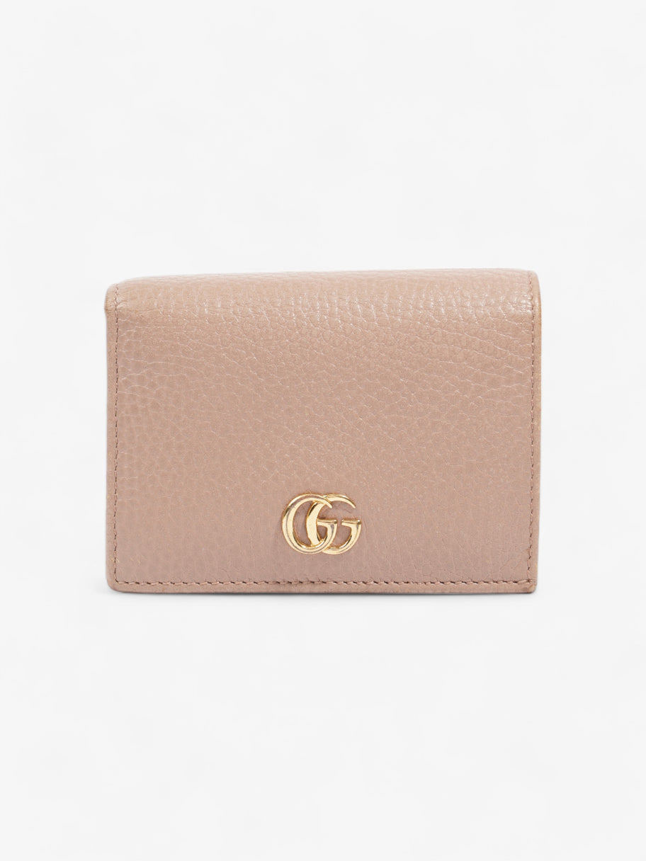 Gucci GG Marmont Wallet Beige Leather Image 1
